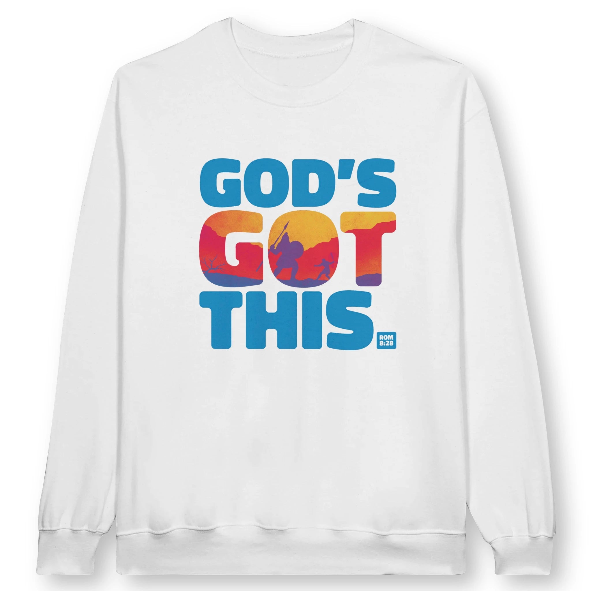 God's Got This – Unisex Christian Sweatshirt designed by 3rd Day Christian Clothing.