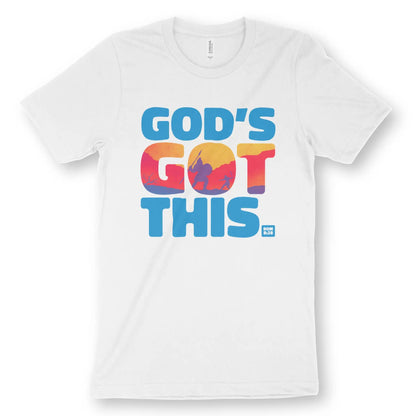 God's Got This. (Rom 8:28) | Premium Unisex Christian T-Shirt designed by 3rd Day Christian Clothing.