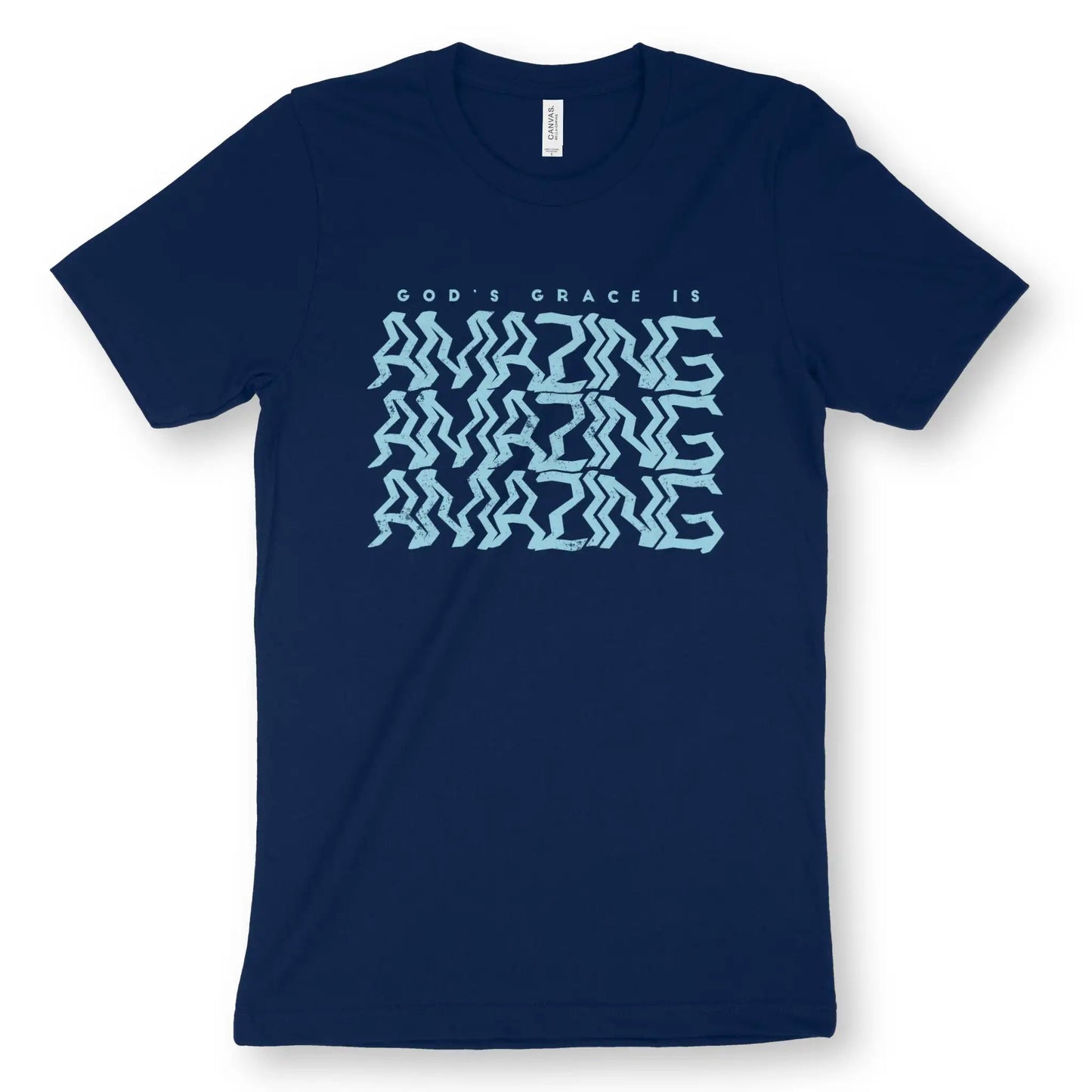 God's Grace Is Amazing | Premium Unisex Christian T-Shirt designed by 3rd Day Christian Clothing.