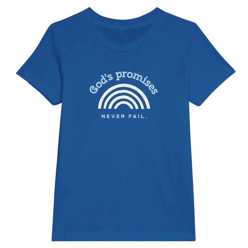 God's Promises Never Fail 2.0 – Kids' Christian T-Shirt designed by 3rd Day Christian Clothing.