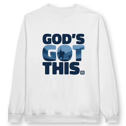 God's Got This 4.0 | Premium Unisex Christian Sweatshirt designed by 3rd Day Christian Clothing.