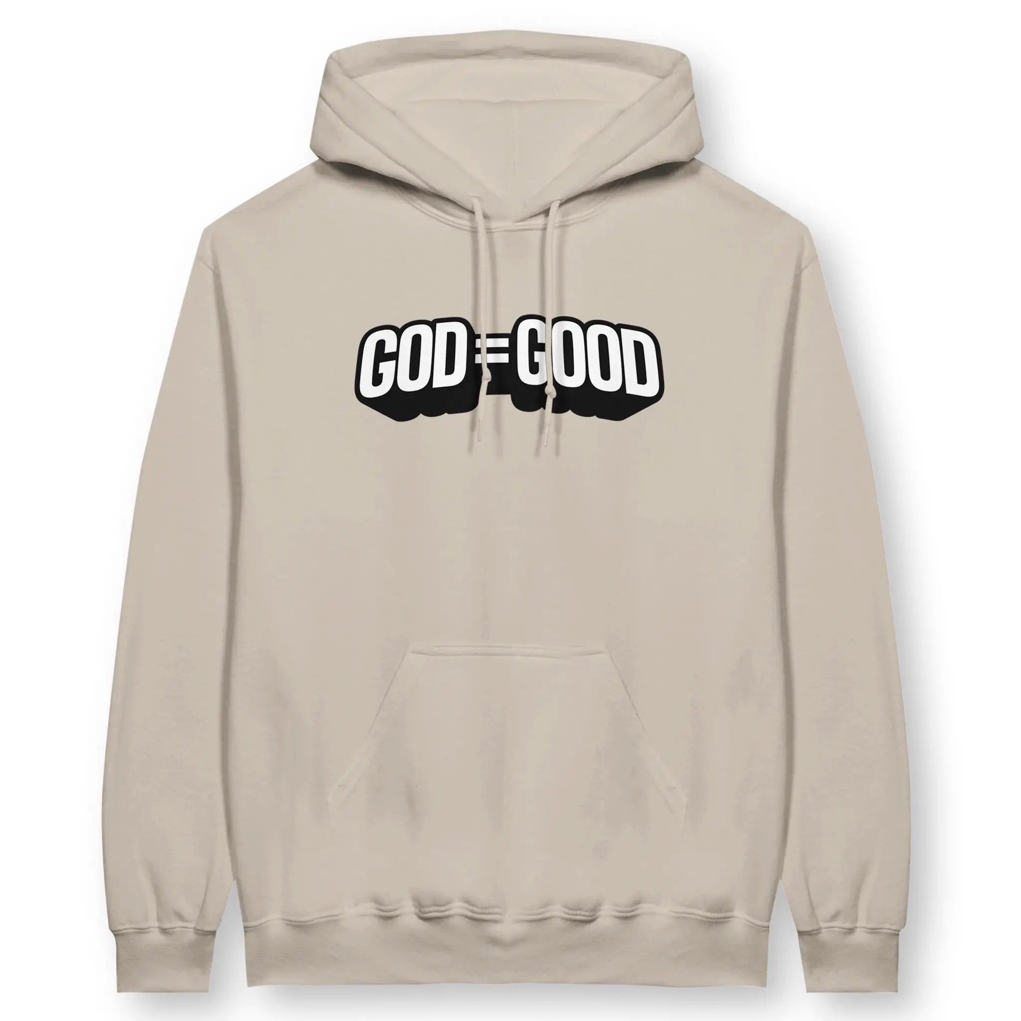 God = Good – Unisex Christian Hoodie designed by 3rd Day Christian Clothing.