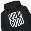 God Is Good (3rd Edition, Black) – Unisex Christian Hoodie designed by 3rd Day Christian Clothing.
