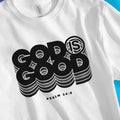 God Is Good (Black Echo) – Unisex Christian T-Shirt designed by 3rd Day Christian Clothing.
