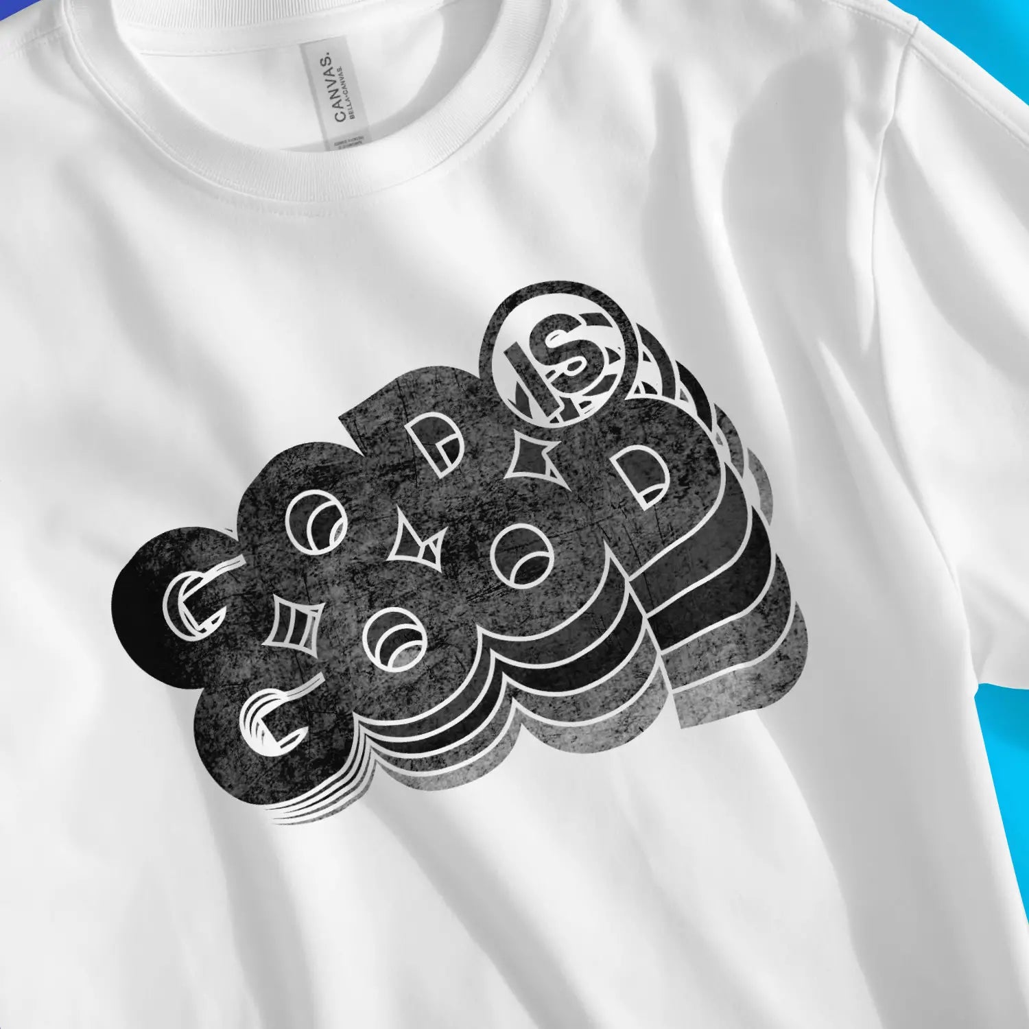 God Is Good (Rising) 2.0 – Unisex Christian T-Shirt designed by 3rd Day Christian Clothing.