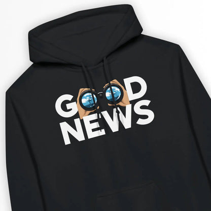 Good News (Cross) 2.0 | Premium Unisex Christian Hoodie designed by 3rd Day Christian Clothing.