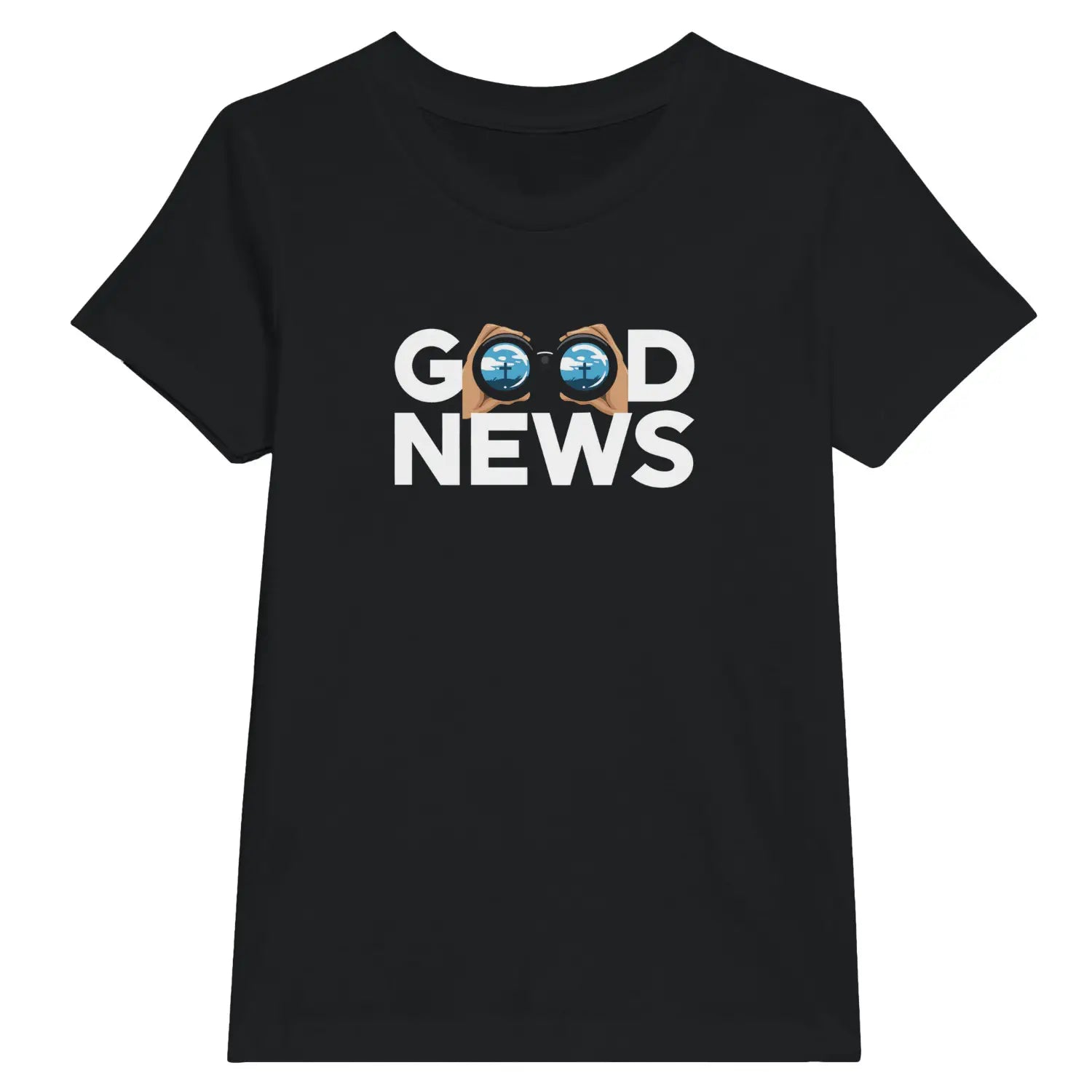 Good News (Cross) – Kids' Christian T-Shirt designed by 3rd Day Christian Clothing.