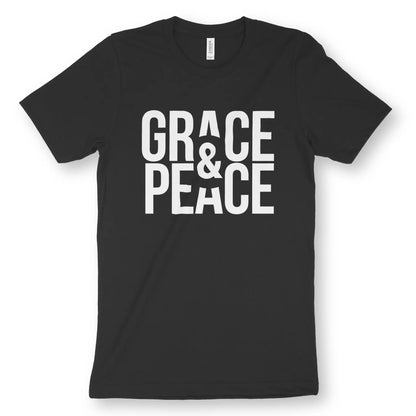 Grace & Peace 2.0 | Premium Unisex Christian T-Shirt designed by 3rd Day Christian Clothing.