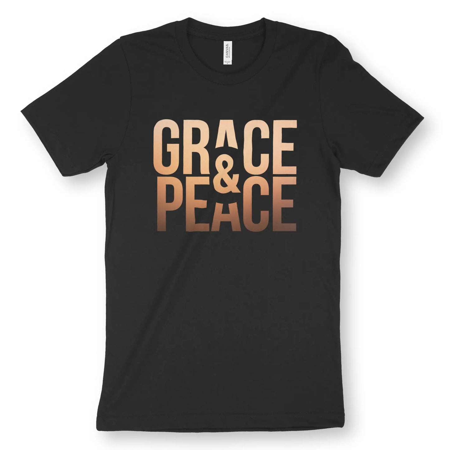 Grace & Peace 3.0 | Premium Unisex Christian T-Shirt designed by 3rd Day Christian Clothing.