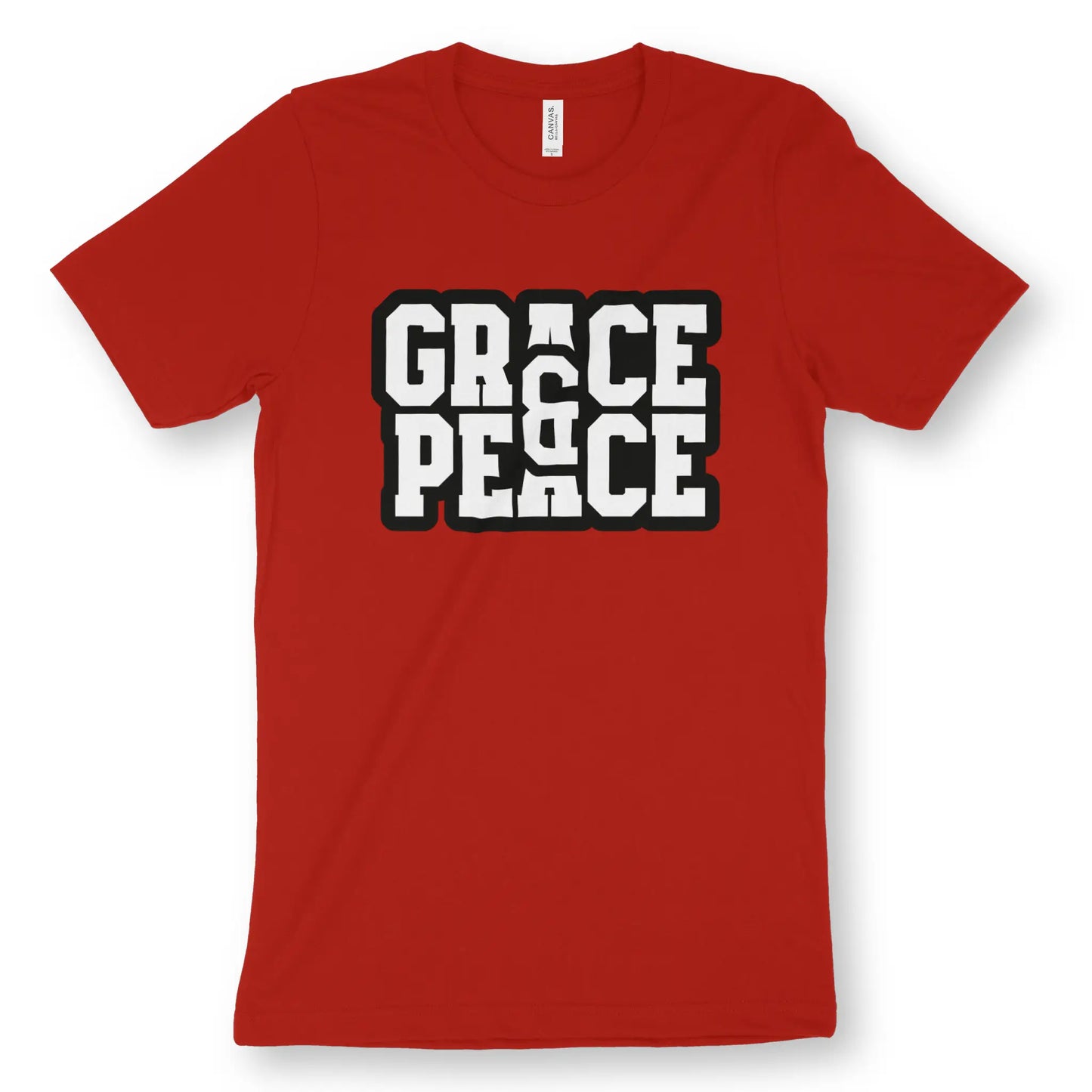 Grace & Peace | Premium Unisex Christian T-Shirt designed by 3rd Day Christian Clothing.