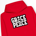 Grace & Peace – Kids' Christian Hoodie designed by 3rd Day Christian Clothing.