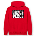 Grace & Peace – Unisex Christian Hoodie designed by 3rd Day Christian Clothing.