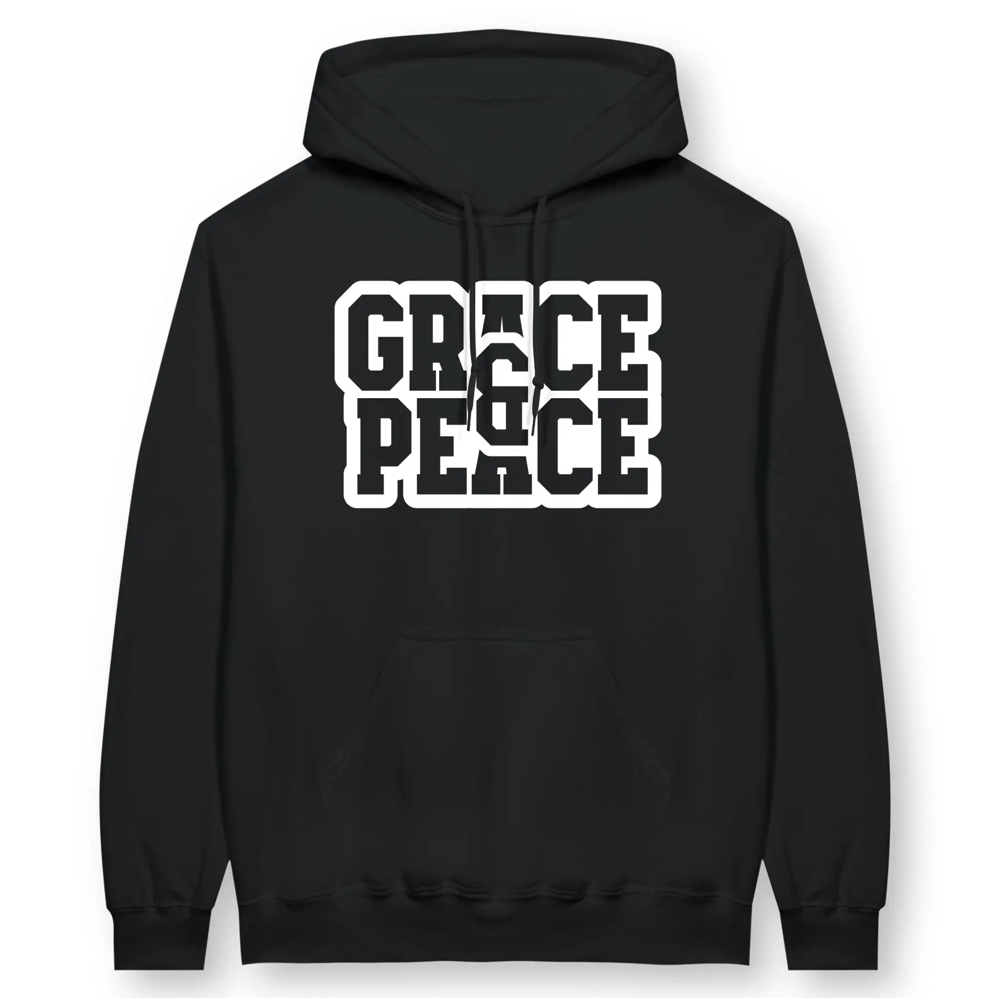 Grace & Peace – Unisex Christian Hoodie designed by 3rd Day Christian Clothing.