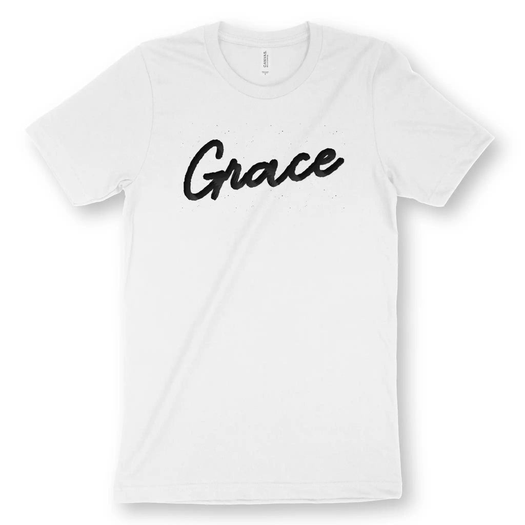 Grace (Ink) – Unisex Christian T-Shirt designed by 3rd Day Christian Clothing.
