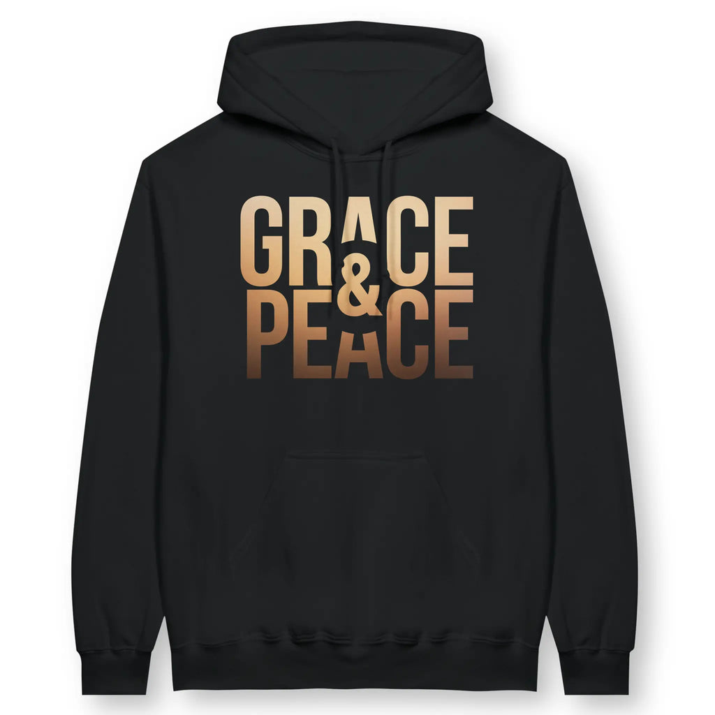 Grace & Peace (3rd Edition) – Unisex Christian Hoodie designed by 3rd Day Christian Clothing.