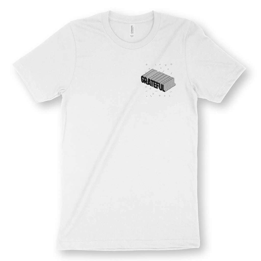 Grateful 3D – Unisex Christian T-Shirt designed by 3rd Day Christian Clothing.