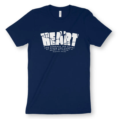 Heart Of Stone | Premium Unisex Christian T-Shirt designed by 3rd Day Christian Clothing.