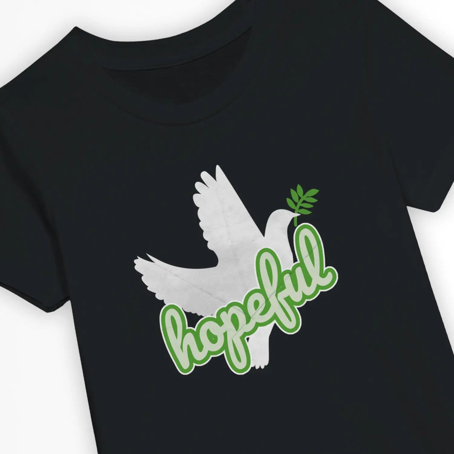 Hopeful Dove – Kids' Christian T-Shirt designed by 3rd Day Christian Clothing.