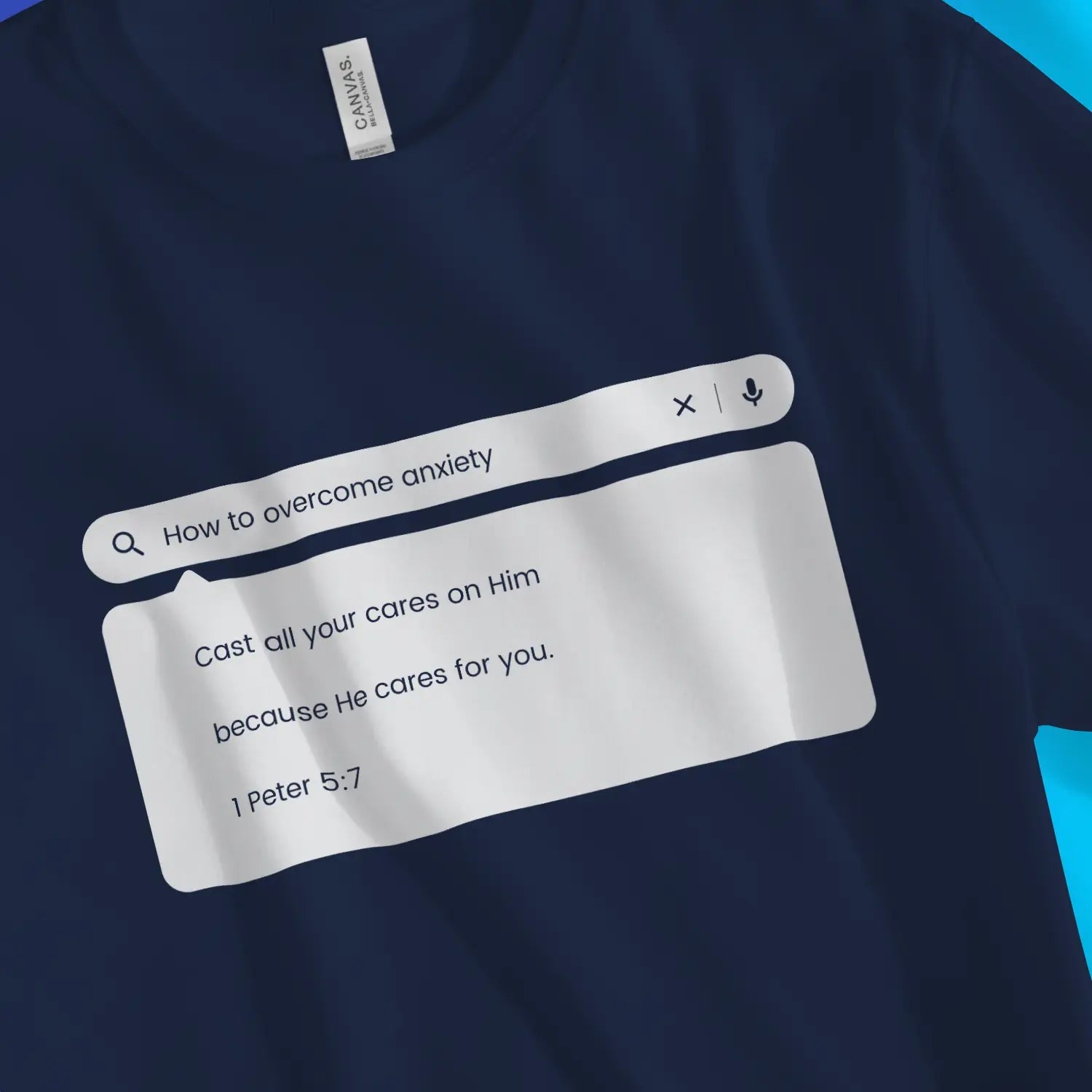 How To Overcome Anxiety 2.0 – Unisex Christian T-Shirt designed by 3rd Day Christian Clothing.