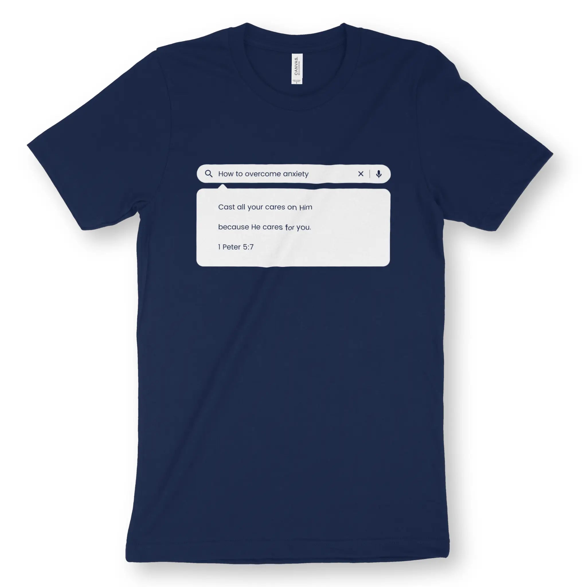 How To Overcome Anxiety 2.0 – Unisex Christian T-Shirt designed by 3rd Day Christian Clothing.