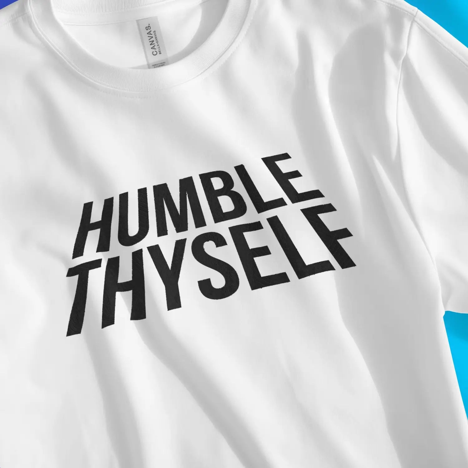 Humble Thyself – Unisex Christian T-Shirt designed by 3rd Day Christian Clothing.