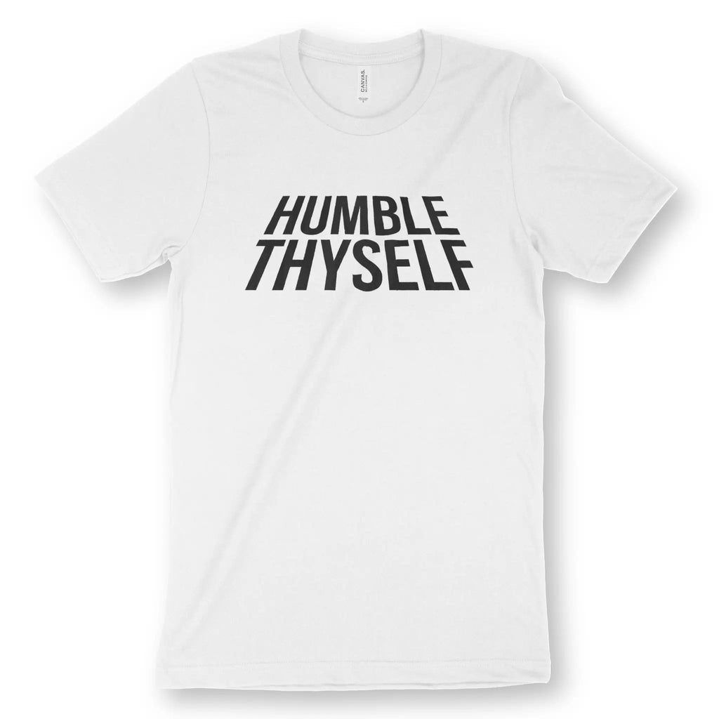 Humble Thyself – Unisex Christian T-Shirt designed by 3rd Day Christian Clothing.