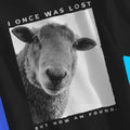 I Once Was Lost (Sheep) – Unisex Christian T-Shirt designed by 3rd Day Christian Clothing.