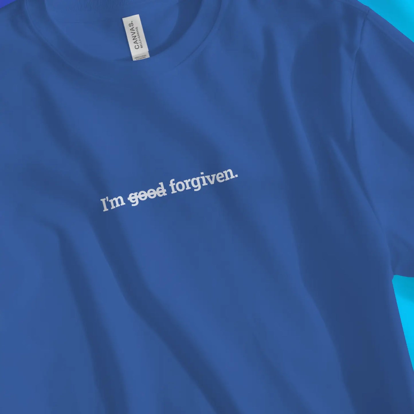 I'm (Not Good) Forgiven | Premium Unisex Christian T-Shirt designed by 3rd Day Christian Clothing.