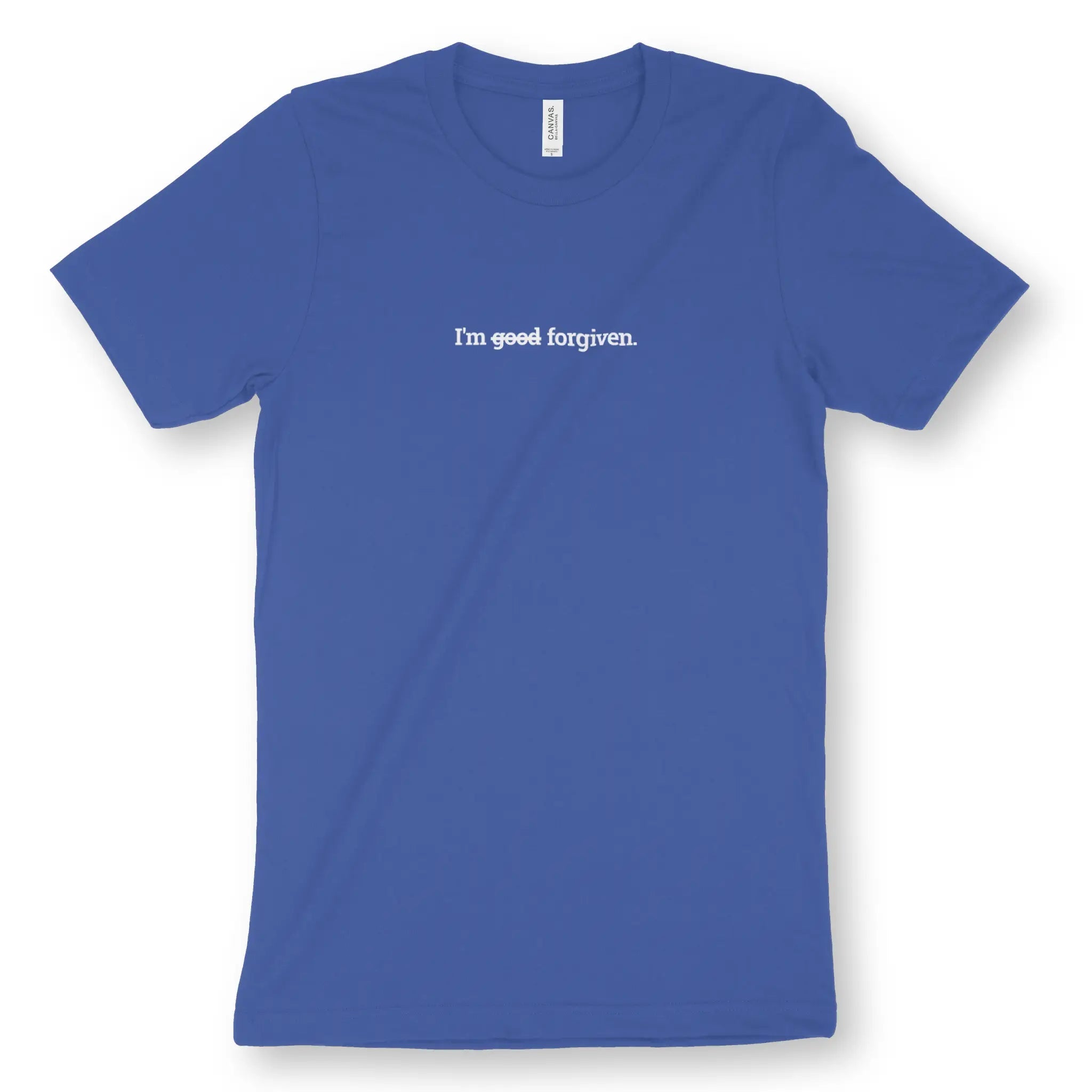 I'm (Not Good) Forgiven – Unisex Christian T-Shirt designed by 3rd Day Christian Clothing.