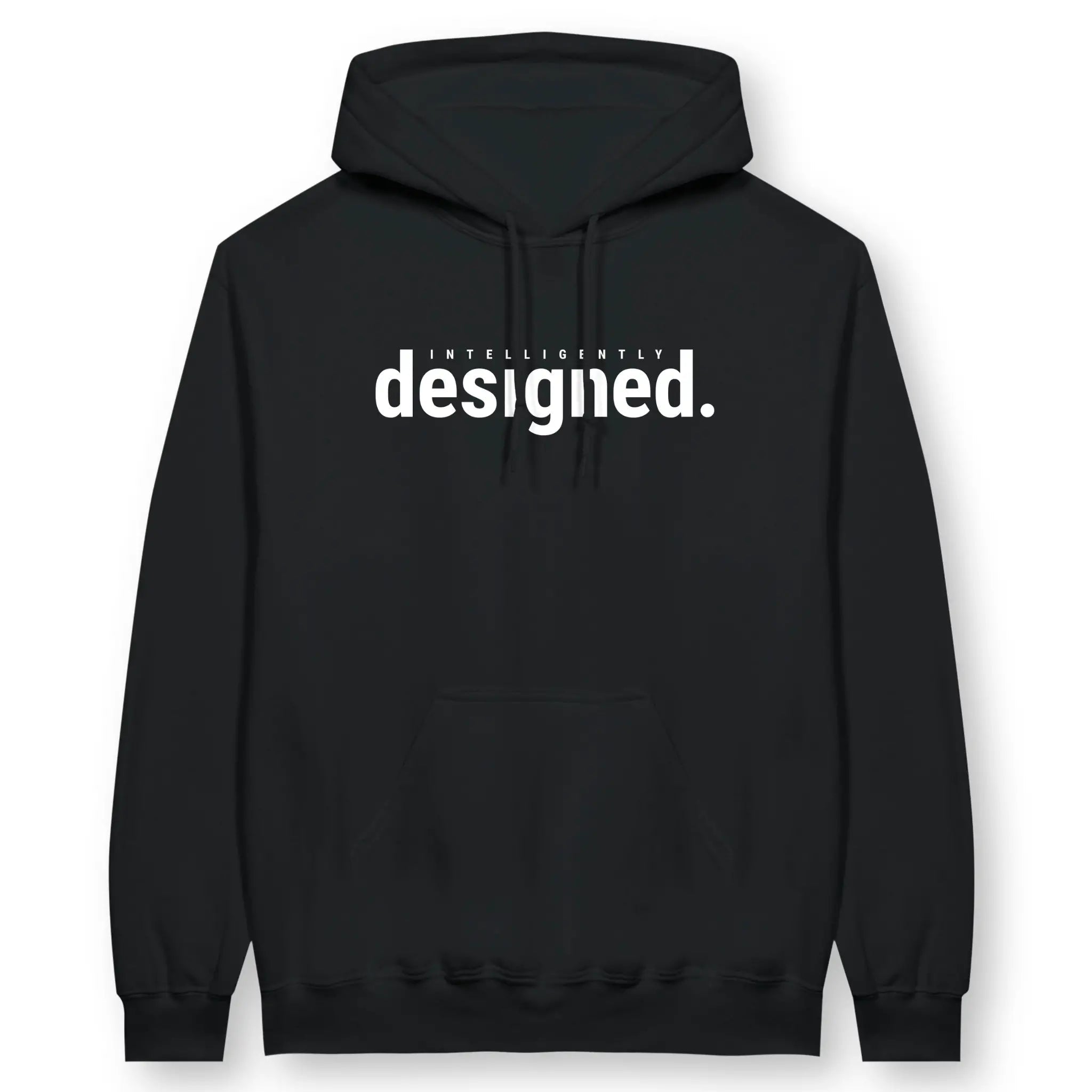 Intelligently Designed – Unisex Christian Hoodie designed by 3rd Day Christian Clothing.
