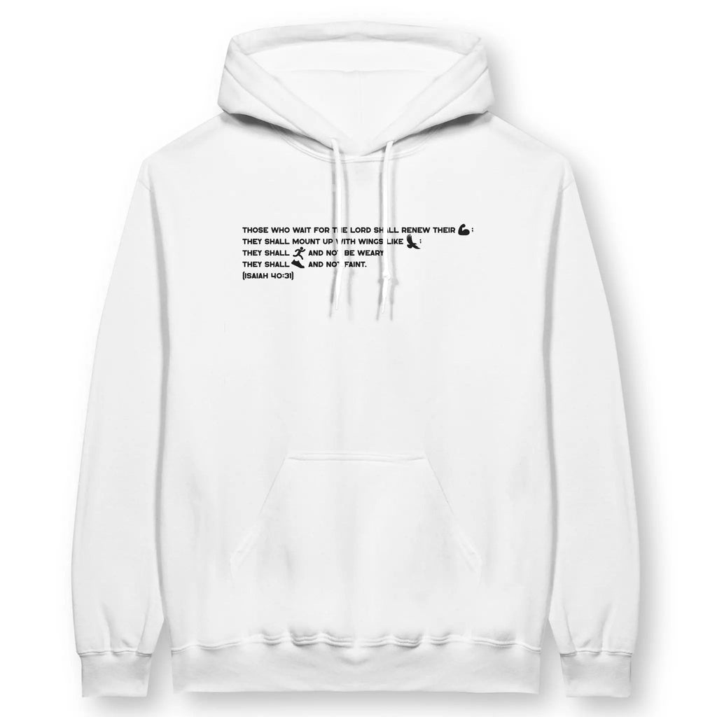 Isaiah 40:31 – Unisex Christian Hoodie designed by 3rd Day Christian Clothing.