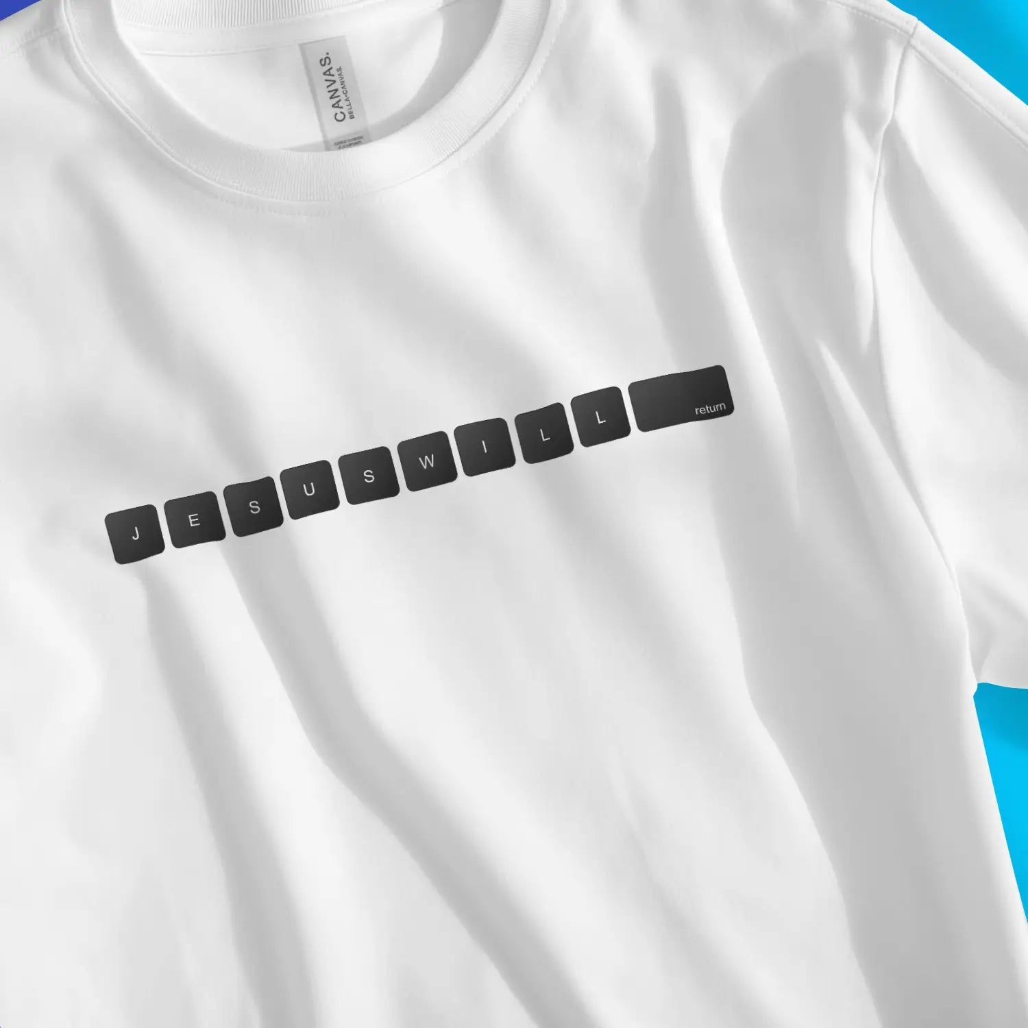 JESUS WILL RETURN – Unisex Christian T-Shirt designed by 3rd Day Christian Clothing.