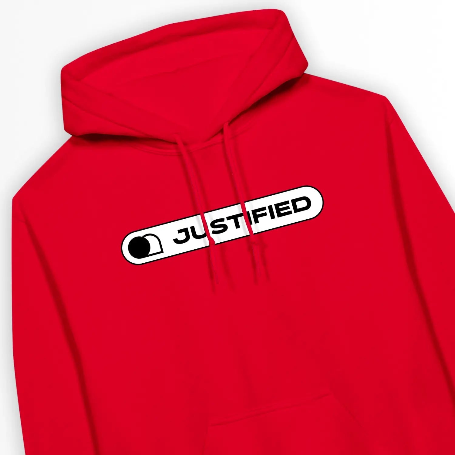 JUSTIFIED (Modern) – Unisex Christian Hoodie designed by 3rd Day Christian Clothing.