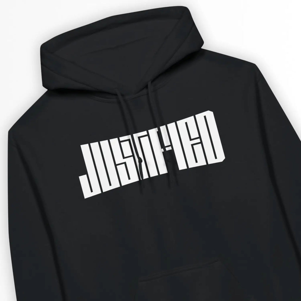 JUSTIFIED – Unisex Christian Hoodie designed by 3rd Day Christian Clothing.