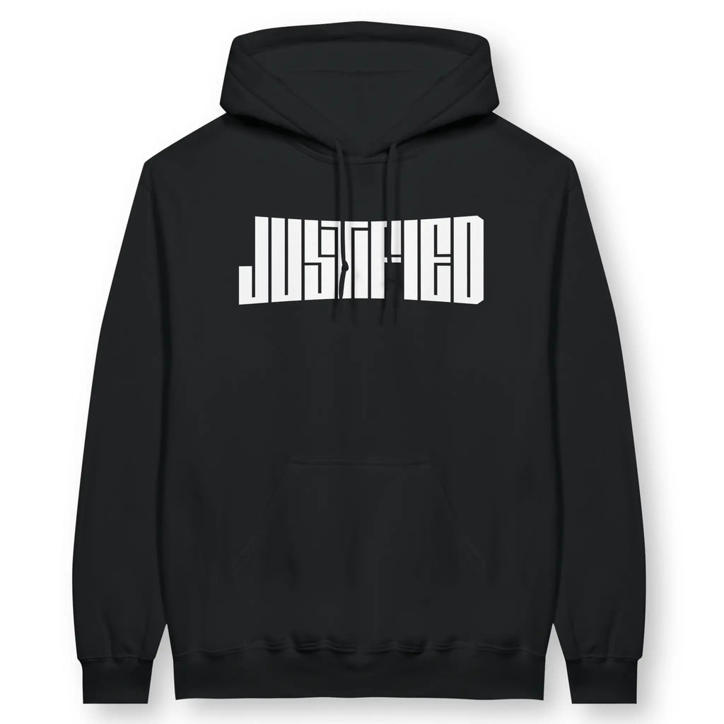 JUSTIFIED – Unisex Christian Hoodie designed by 3rd Day Christian Clothing.