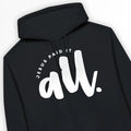 Jesus Paid It All – Unisex Christian Hoodie designed by 3rd Day Christian Clothing.