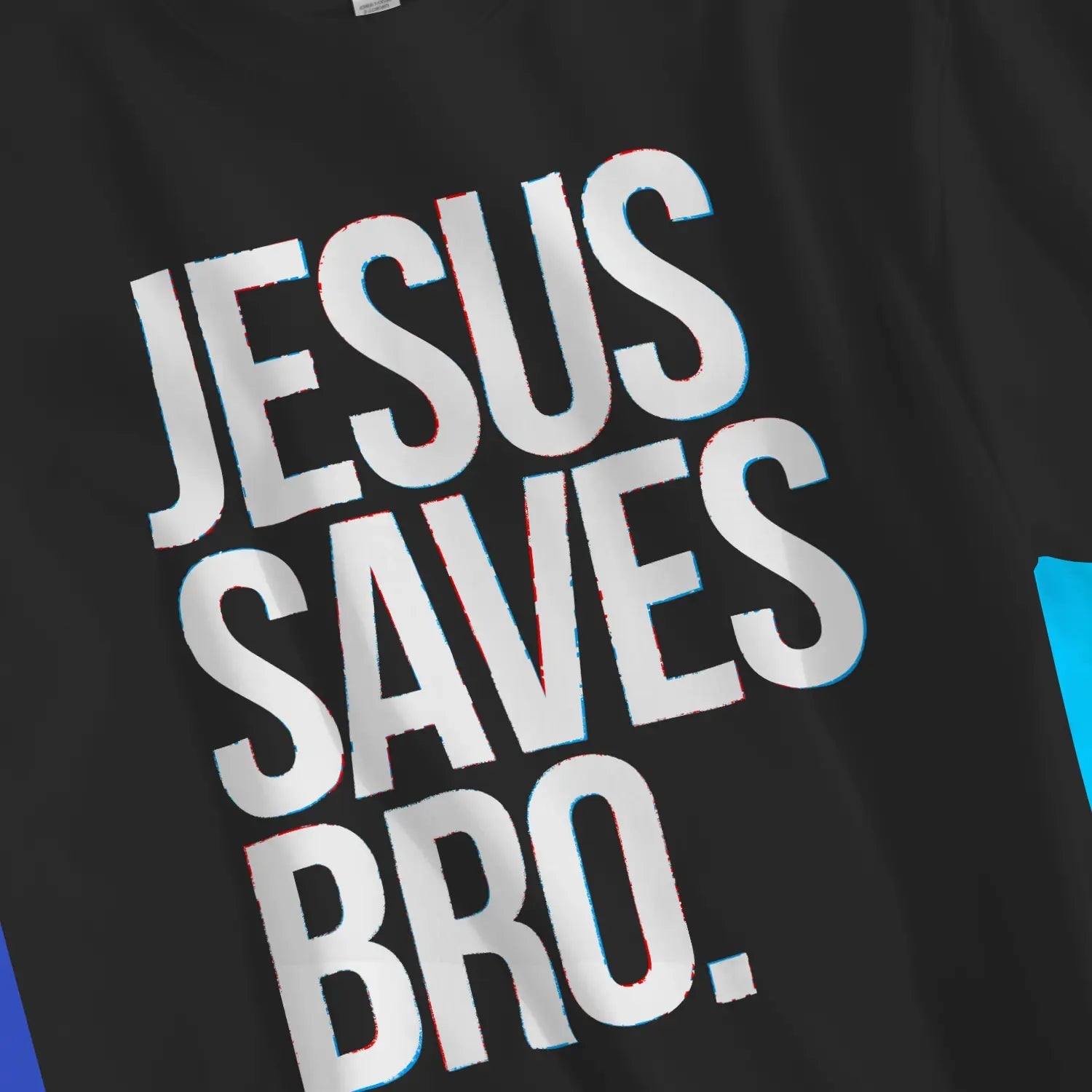 Jesus Saves Bro 2.0 | Premium Unisex Christian T-Shirt designed by 3rd Day Christian Clothing.