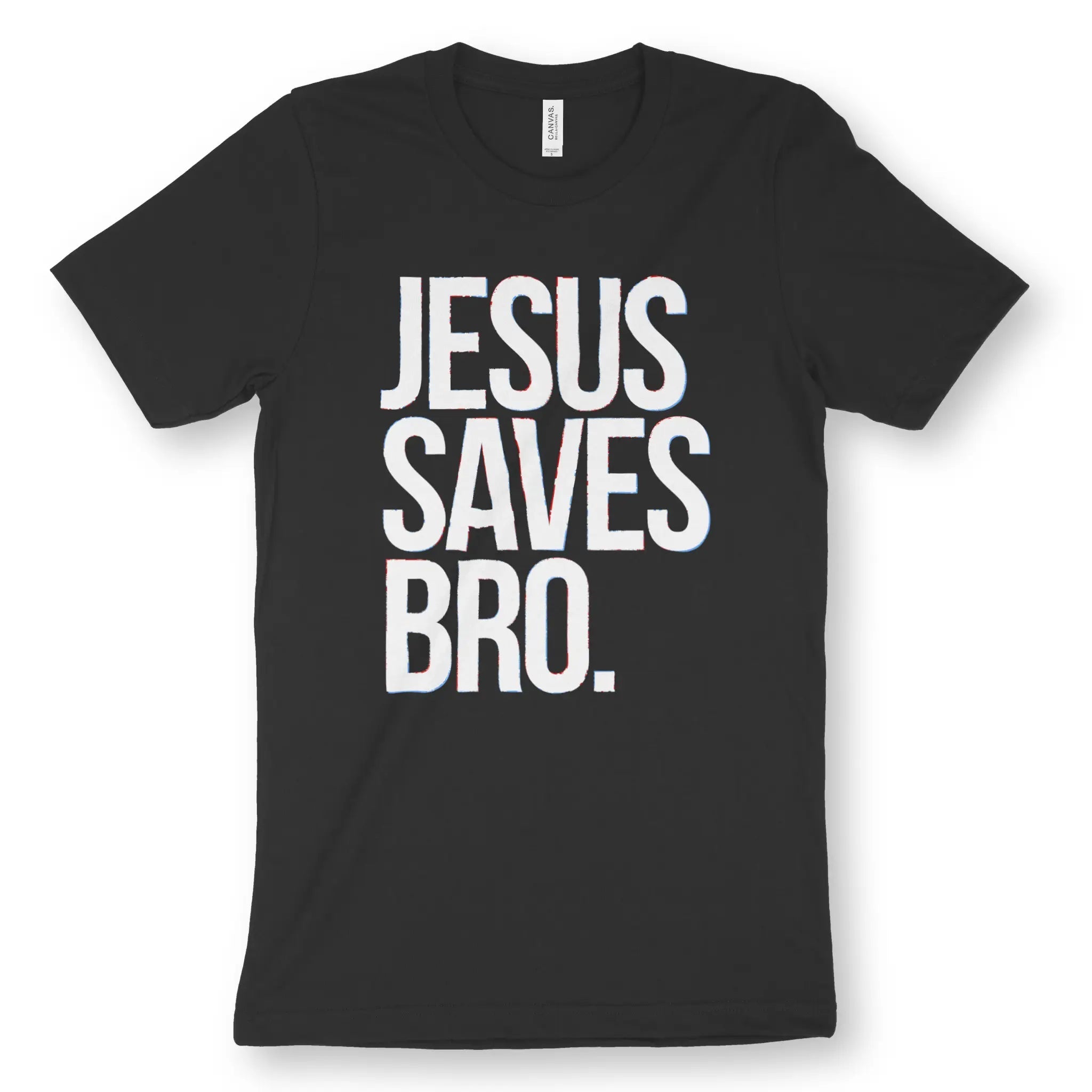 Jesus Saves Bro 2.0 – Unisex Christian T-Shirt designed by 3rd Day Christian Clothing.