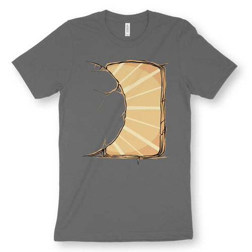 Jesus' Empty Tomb (2nd Edition) – Unisex Christian T-Shirt designed by 3rd Day Christian Clothing.