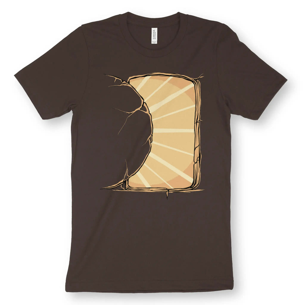 Jesus' Empty Tomb – Unisex Christian T-Shirt designed by 3rd Day Christian Clothing.
