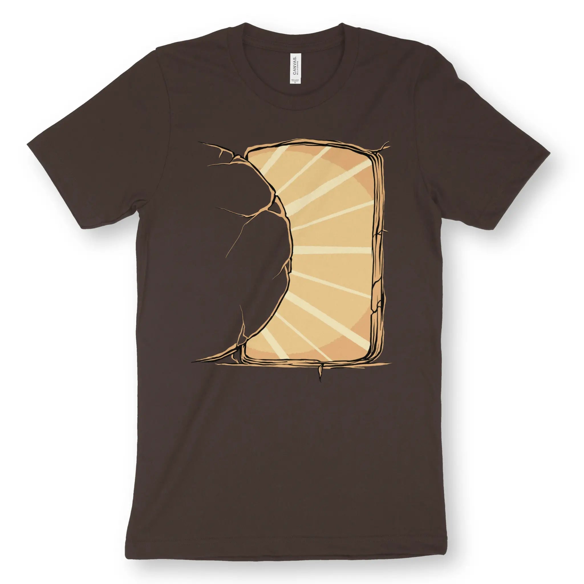 Jesus' Empty Tomb – Unisex Christian T-Shirt designed by 3rd Day Christian Clothing.