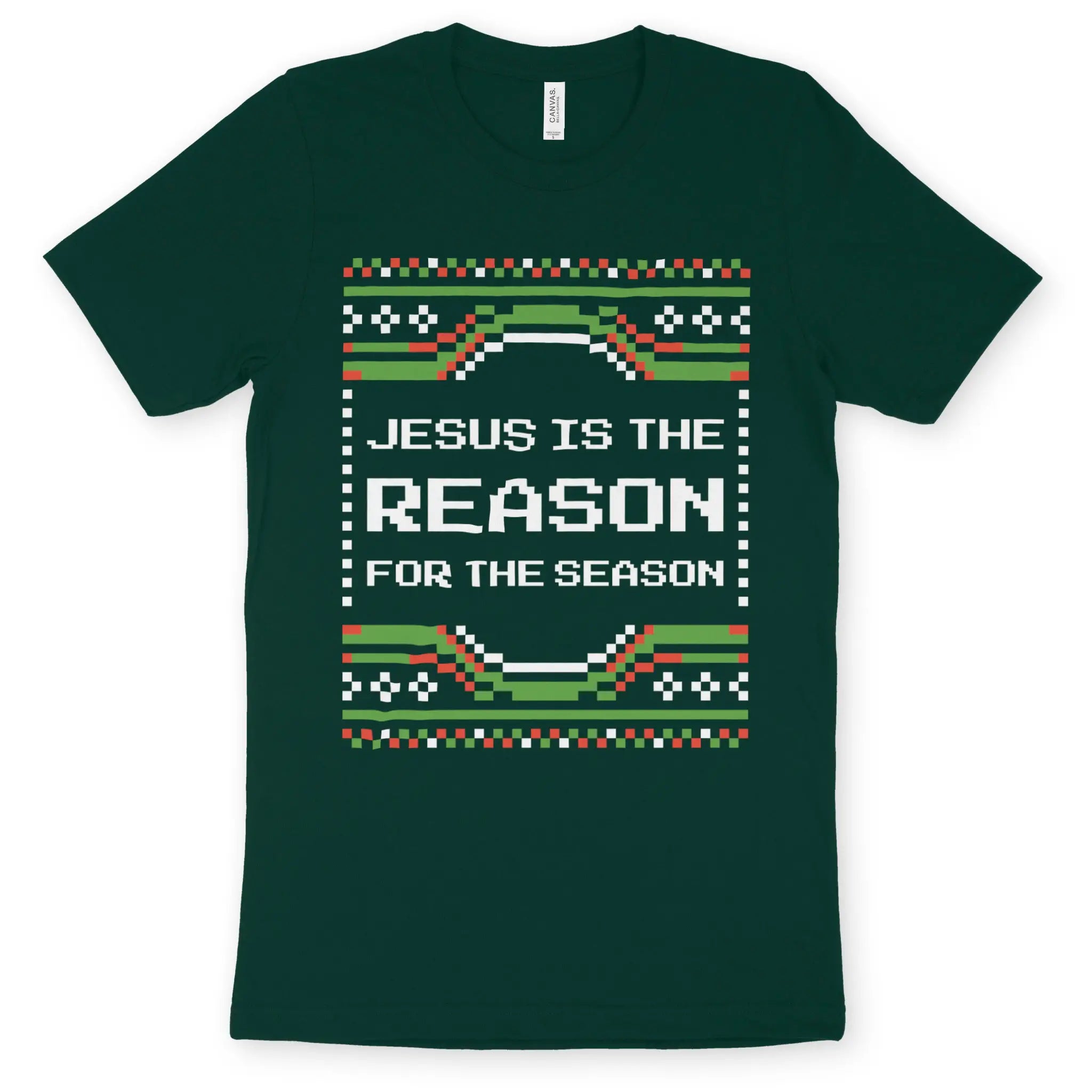 Jesus Is The Reason For The Season (Christmas) – Unisex Christian T-Shirt
