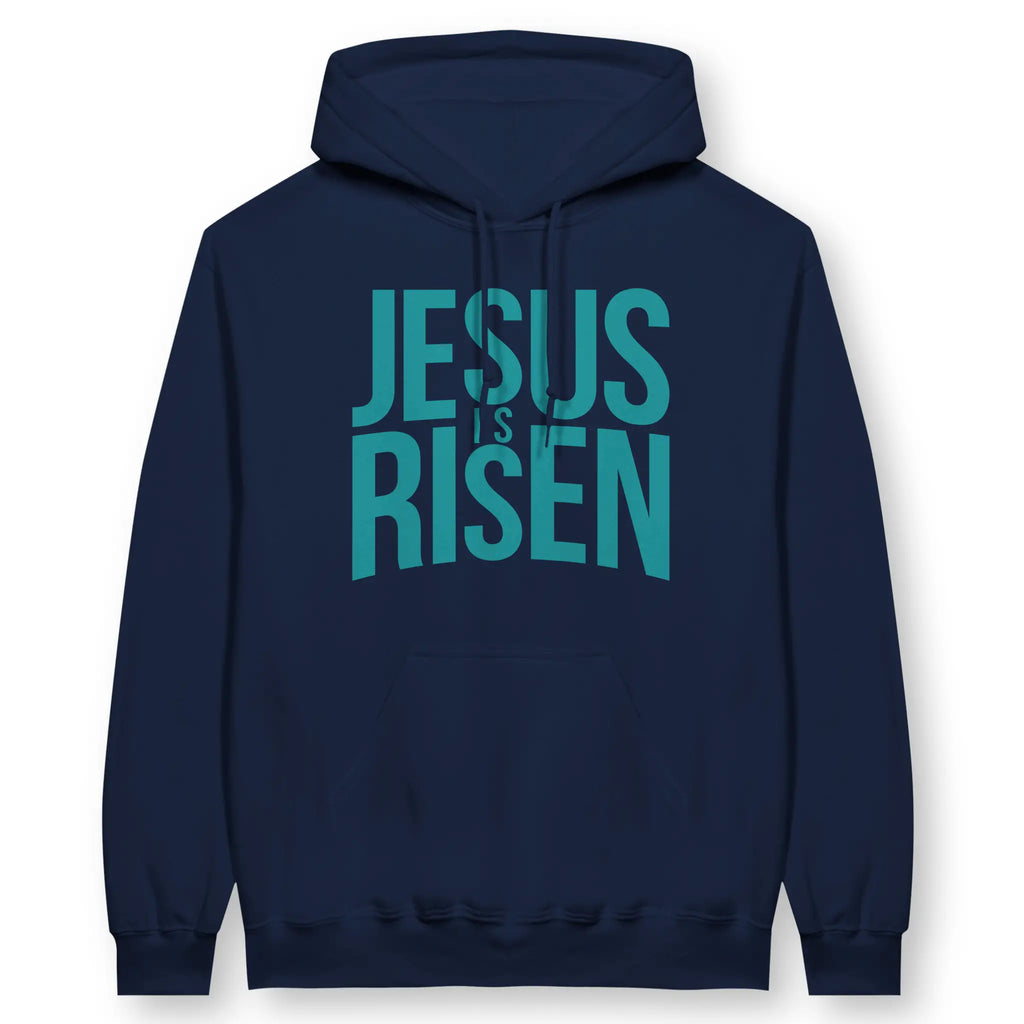 Jesus Is Risen – Unisex Christian Hoodie designed by 3rd Day Christian Clothing.