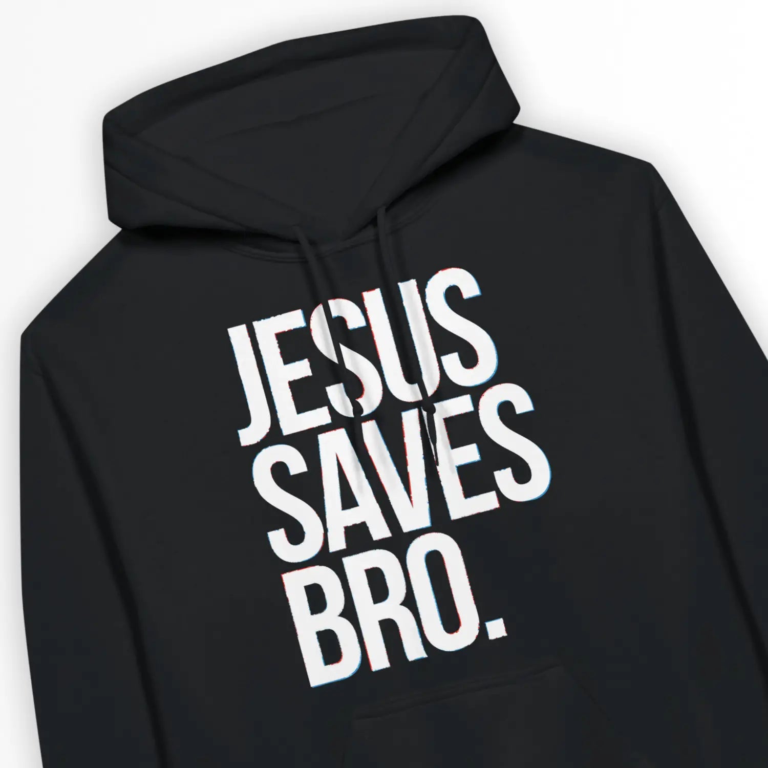 Jesus Saves Bro (2nd Edition) – Unisex Christian Hoodie designed by 3rd Day Christian Clothing.