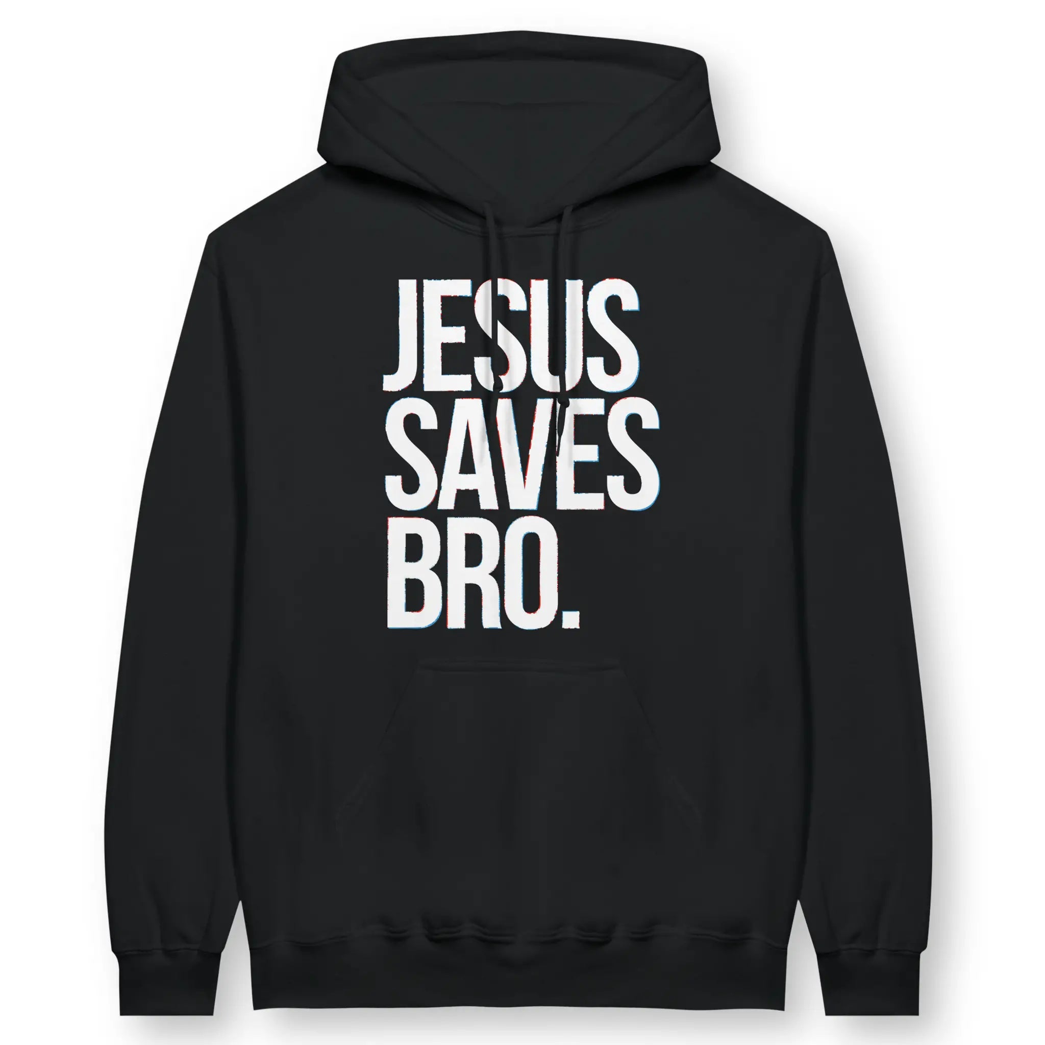 Jesus Saves Bro (2nd Edition) – Unisex Christian Hoodie designed by 3rd Day Christian Clothing.