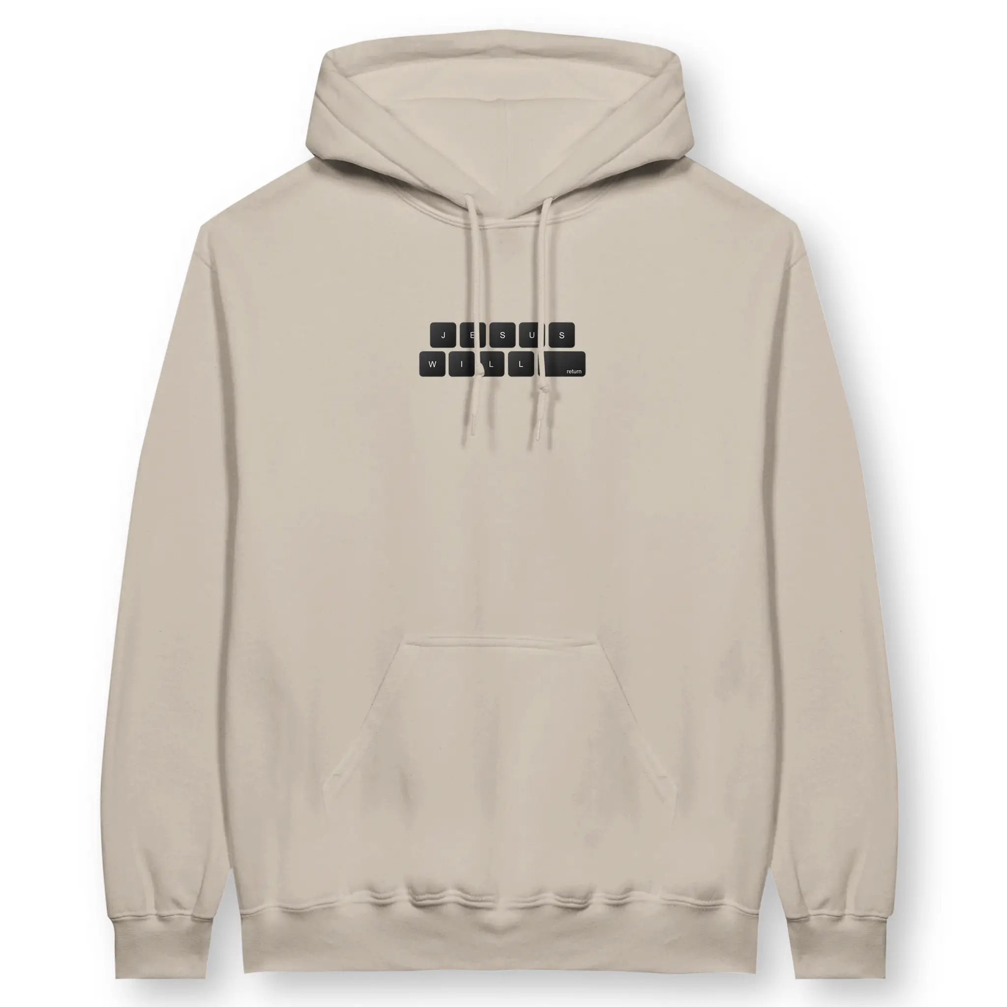 JESUS WILL RETURN (2nd Edition) – Unisex Christian Hoodie designed by 3rd Day Christian Clothing.