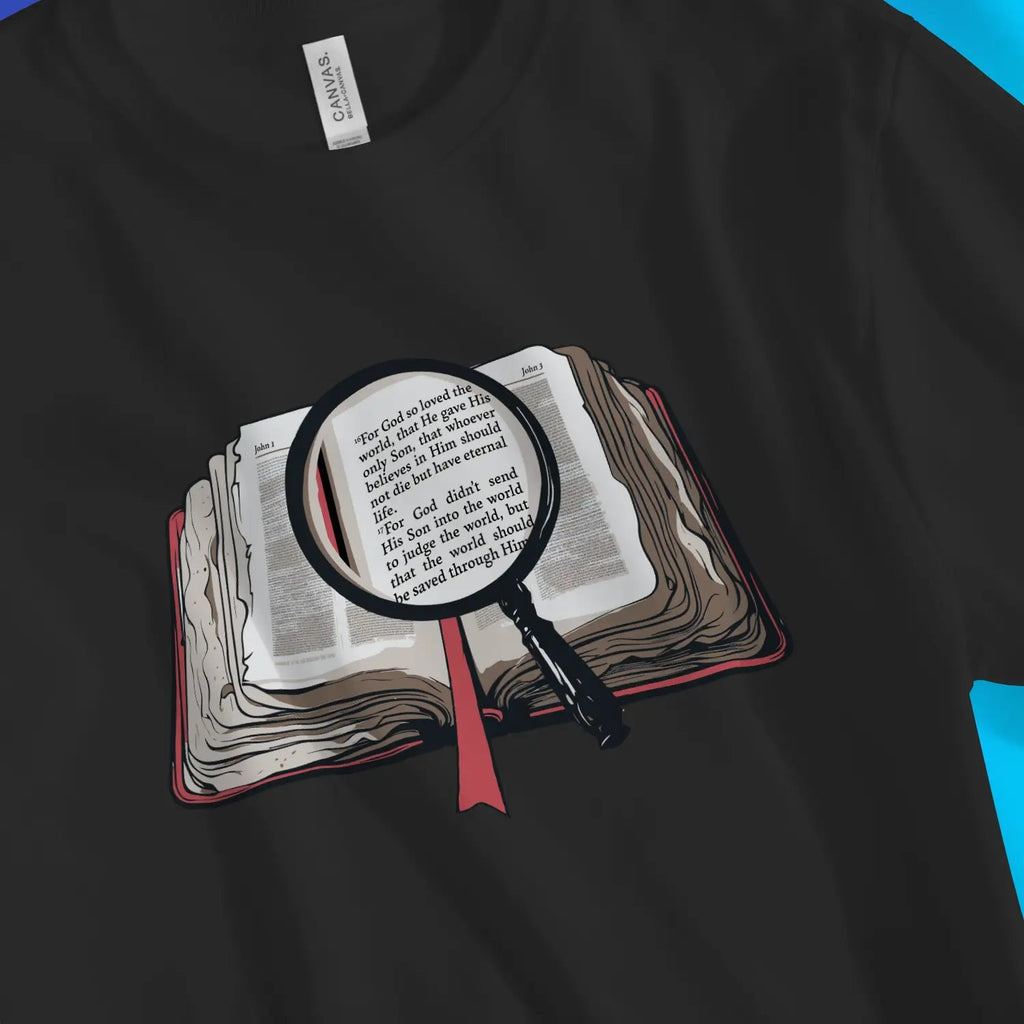 John 3:16 – Unisex Christian T-Shirt designed by 3rd Day Christian Clothing.