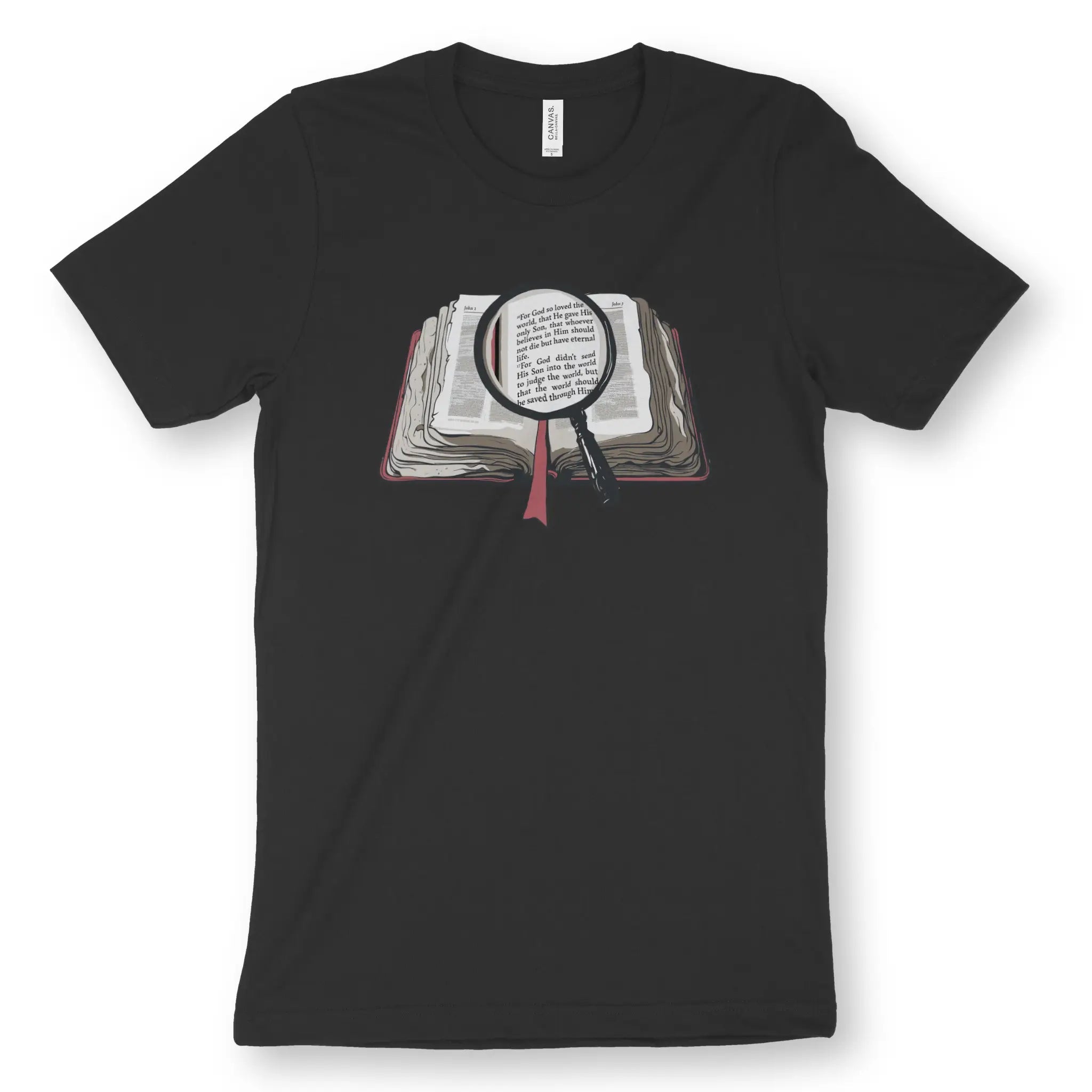 John 3:16 – Unisex Christian T-Shirt designed by 3rd Day Christian Clothing.