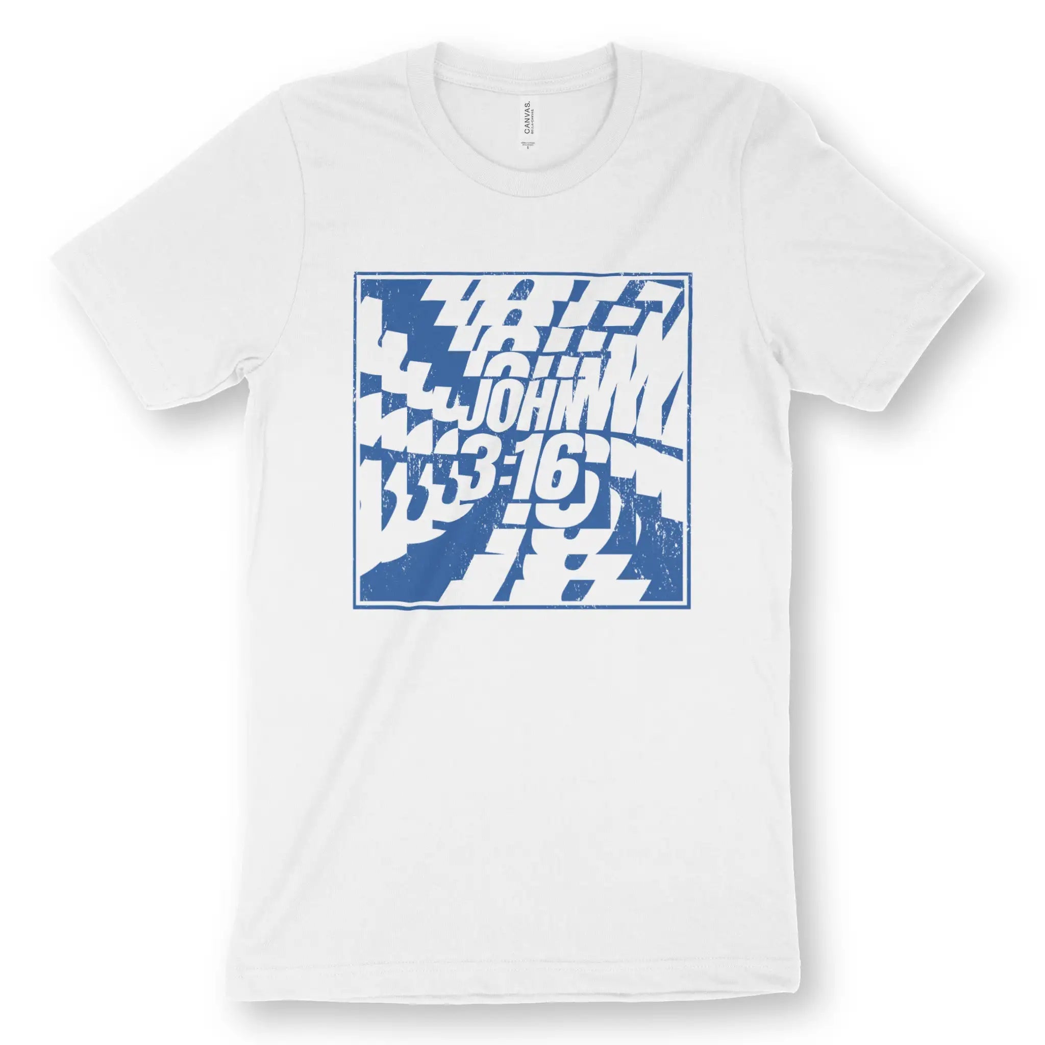 John 3:16 (Echo) – Unisex Christian T-Shirt designed by 3rd Day Christian Clothing.