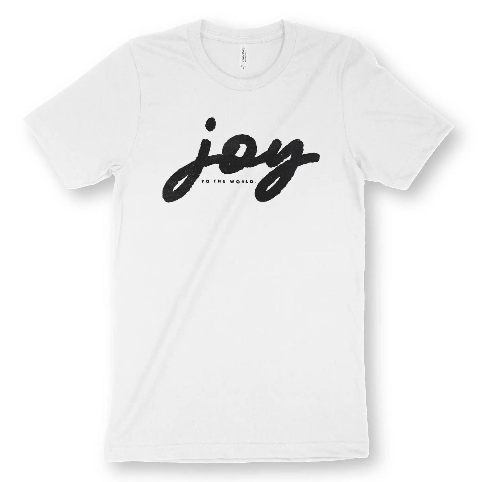 Joy To The World (Ink) | Premium Unisex Christian T-Shirt designed by 3rd Day Christian Clothing.